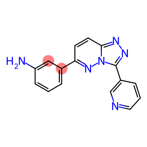 3-(3-PYRIDIN-3-YL[1,2,4]TRIAZOLO[4,3-B]PYRIDAZIN-6-YL)PHENYL]AMINE