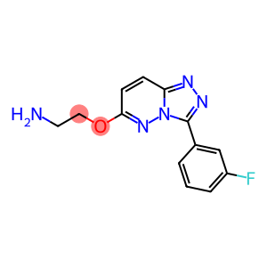 2-[[3-(3-Fluorophenyl)-1,2,4-triazolo[4,3-b]pyridazin-6-yl]oxy]ethanamine