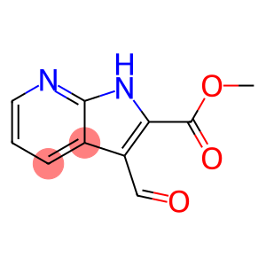 methyl 3-formyl-1H-pyrrolo[2,3-b]pyridine-2-carboxylate