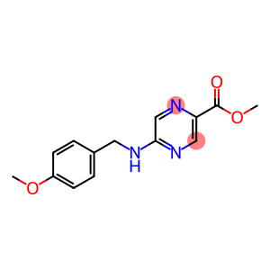 5-(4-Methoxy-benzylamino)-pyrazine-2-carboxylic acid methyl ester