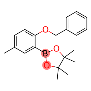 2-(2-Benzyloxy-5-methylphenyl)-4,4,5,5-tetramethyl[1,3,2]dioxaborolane