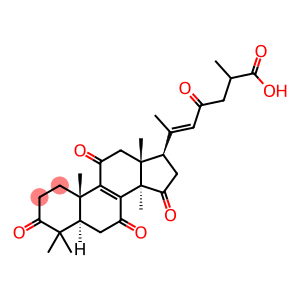 Lanosta-8,20(22)-dien-26-oicacid, 3,7,11,15,23-pentaoxo-, (20E)- (9CI)