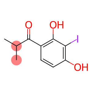 1-(2,4-dihydroxy-3-iodophenyl)-2-methylpropan-1-one