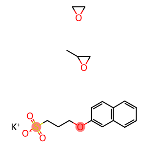 [(3-Sulfopropoxy)-polyalkoxy]-beta-naphthyl ether, potassium salt