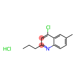 4-Chloro-6-methyl-2-propylquinoline hydrochloride