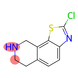 Thiazolo[4,5-h]isoquinoline, 2-chloro-6,7,8,9-tetrahydro-