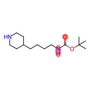 Carbamic acid, N-[4-(4-piperidinyl)butyl]-, 1,1-dimethylethyl ester