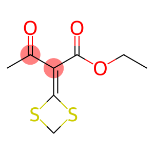 Ethyl 2-(1,3-dithietan-2-ylidene)-3-oxobutanoate