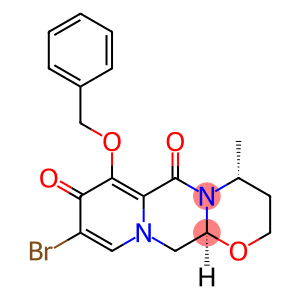 (4R,12aS)-7-(benzyloxy)-9-broMo-4-Methyl-3,4-dihydro-2H-[1,3]oxazino[3,2-d]pyrido[1,2-a]pyrazine-6,8(12H,12aH)-dione