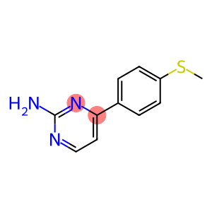 4-(4-Methylsulfanyl-phenyl)-pyrimidin-2-ylamine