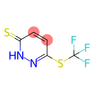 3(2H)-Pyridazinethione, 6-[(trifluoromethyl)thio]-