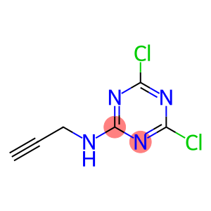 4,6-二氯-N-(丙-2-炔-1-基)-1,3,5-三嗪-2-胺