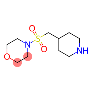 Morpholine, 4-[(4-piperidinylmethyl)sulfonyl]-