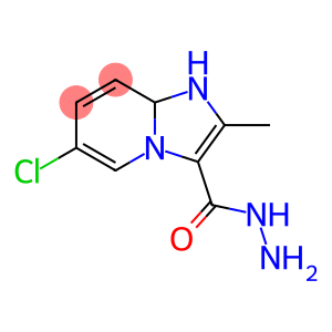 6-chloro-1,8a-dihydro-2-methylimidazo [1,2-a] pyridine-3-carbohydrazide