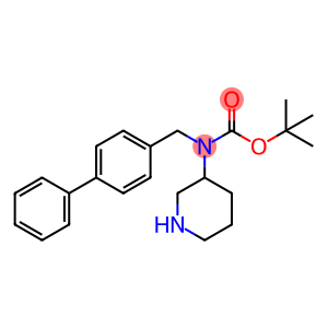 Biphenyl-4-ylmethyl-piperidin-3-yl-carbamic acid tert-butyl ester
