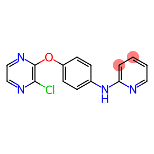 2-Pyridinamine, N-[4-[(3-chloro-2-pyrazinyl)oxy]phenyl]-