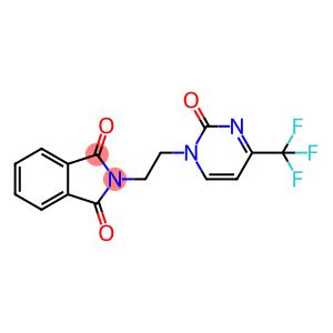 2-(2-(4-(trifluoromethyl)-2-oxopyrimidin-1(2H)-yl)ethyl)isoindoline-1,3-dione