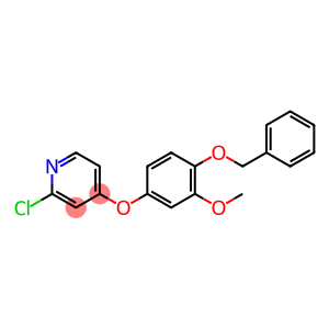 4-(4-(Benzyloxy)-3-methoxyphenoxy)-2-chloropyridine