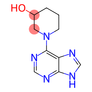 1-(9h-Purin-6-yl)piperidin-3-ol