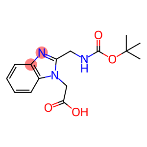 2-(2-(((叔丁氧基羰基)氨基)甲基)-1H-苯并[d]咪唑-1-基)乙酸