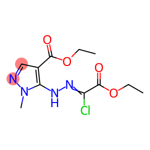 (Z)-Ethyl 2-(2-(5-(1-methyl-4-ethoxycarbonyl-1H-pyrazole))hydrazono)-2-chloroacetate