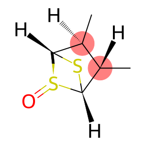 5,6-Dithiabicyclo[2.1.1]hexane, 2,3-dimethyl-, 5-oxide, (1α,2α,3β,4α,5β)-