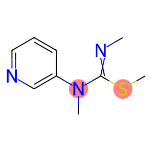 Carbamimidothioic acid, N,N-dimethyl-N-3-pyridinyl-, methyl ester (9CI)