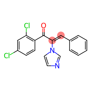 2-Propen-1-one,  1-(2,4-dichlorophenyl)-2-(1H-imidazol-1-yl)-3-phenyl-,  (Z)-  (9CI)