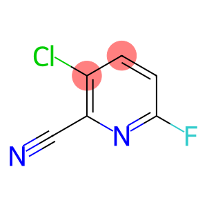 2-Pyridinecarbonitrile, 3-chloro-6-fluoro-