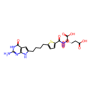 L-GlutaMic acid, N-[[5-[4-(2-aMino-4,7-dihydro-4-oxo-3H-pyrrolo[2,3-d]pyriMidin-6-yl)butyl]-2-thienyl]carbonyl]-