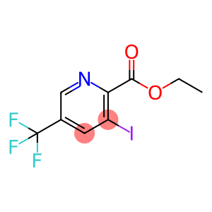 2-Pyridinecarboxylic acid, 3-iodo-5-(trifluoromethyl)-, ethyl ester