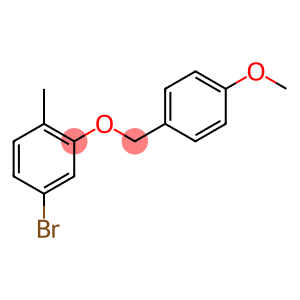 4-Bromo-2-((4-methoxybenzyl)oxy)-1-methylbenzene