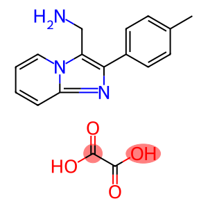 C-(2-P-TOLYL-IMIDAZO[1,2-A]PYRIDIN-3-YL)-METHYLAMINE, OXALIC ACID SALT