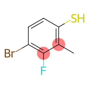 4-溴-3-氟-2-甲基苯硫酚