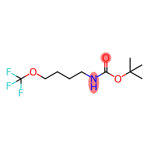 Carbamic acid, N-[4-(trifluoromethoxy)butyl]-, 1,1-dimethylethyl ester