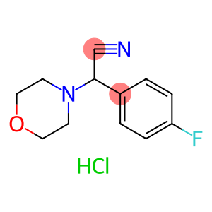 (4-FLUORO-PHENYL)-MORPHOLIN-4-YL-ACETONITRILE