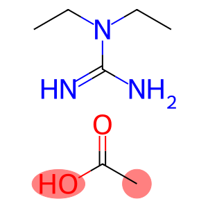 N,N-Diethylguanidinium acetate