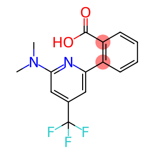 2-[6-(dimethylamino)-4-(trifluoromethyl)pyridin-2-yl]benzoic acid