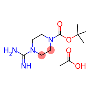 1-TERT-BUTOXYCARBONYLPIPERAZINE-4-CARBOXAMIMIDINIUM燼CETATE