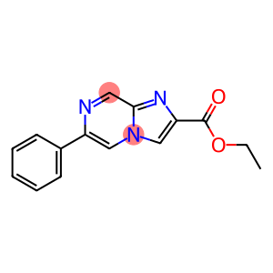 Imidazo[1,2-a]pyrazine-2-carboxylic acid, 6-phenyl-, ethyl ester