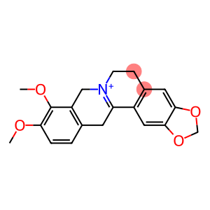 5,6,8,13-Tetrahydro-9,10-dimethoxybenzo[g]-1,3-benzodioxolo[5,6-a]quinolizinium