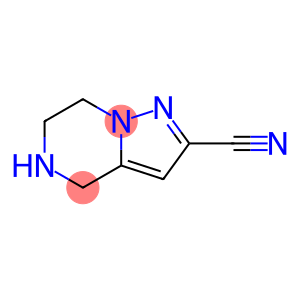 4,5,6,7-tetrahydropyrazolo[1,5-a]pyrazine-2-carbonitrile(SALTDATA: HCl)