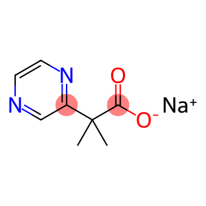 Sodium 2-methyl-2-(pyrazin-2-yl)propanoate