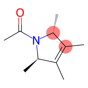 1H-Pyrrole, 1-acetyl-2,5-dihydro-2,3,4,5-tetramethyl-, trans- (9CI)