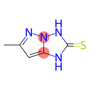 1H-Pyrazolo[1,5-b][1,2,4]triazole-2(3H)-thione,  6-methyl-