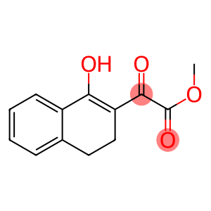 methyl 3,4-dihydro-1-oxo-2(1H)-naphthylidenehydroxyacetate