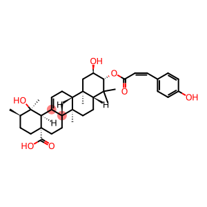 3-O-cis-p-Coumaroyltormentic acid