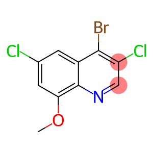 4-Bromo-3,6-dichloro-8-methoxyquinoline