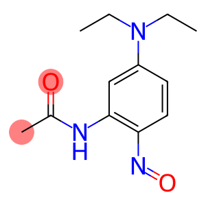 N-[5-(diethylamino)-2-nitrosophenyl]acetamide