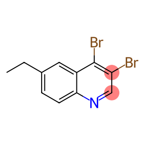 3,4-Dibromo-6-ethylquinoline